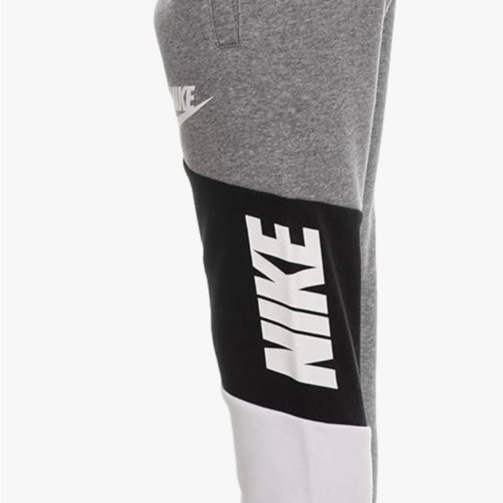 Nike Gray and Black Joggers